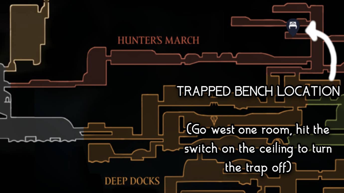 Hunters March Bench Hollow Knight Silksong: Where is the Hunter's March Bench? | Rock Paper ...