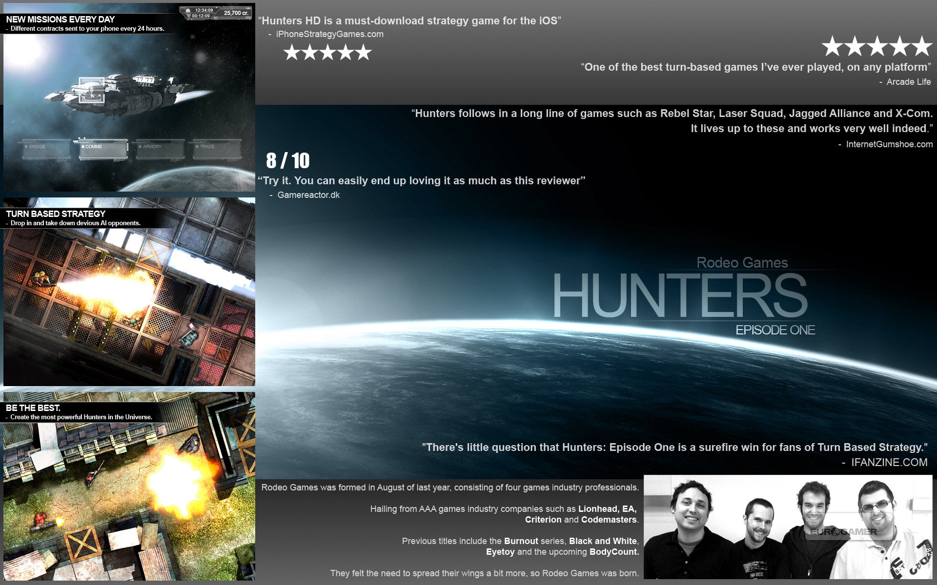 Hunters dev reveals triple-A woes | Eurogamer.net