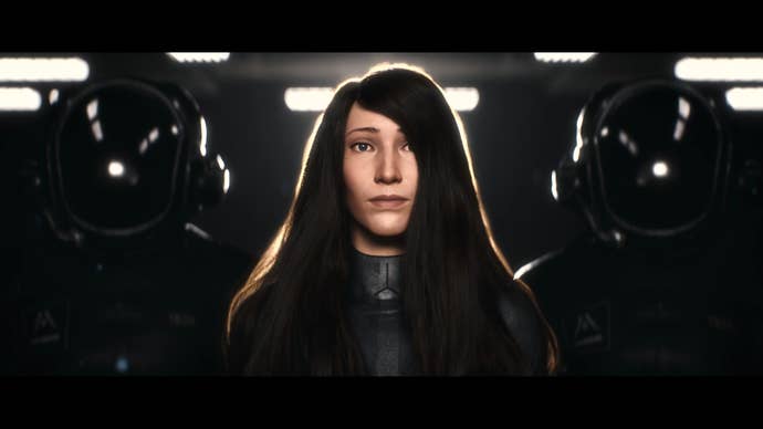 Imogen S’Jet prepares to navigate the mothership in Homeworld 3