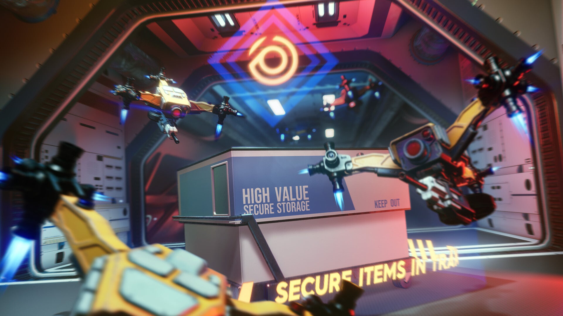 Floating loot in a zero-G shoot-out in Sega's Hyenas - 4