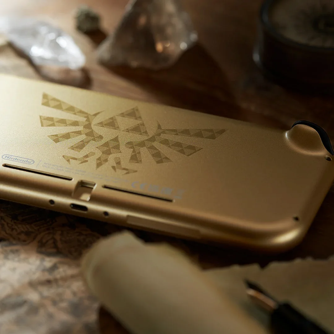 Nintendo Switch Lite terá versão inspirada em Zelda e Hyrule