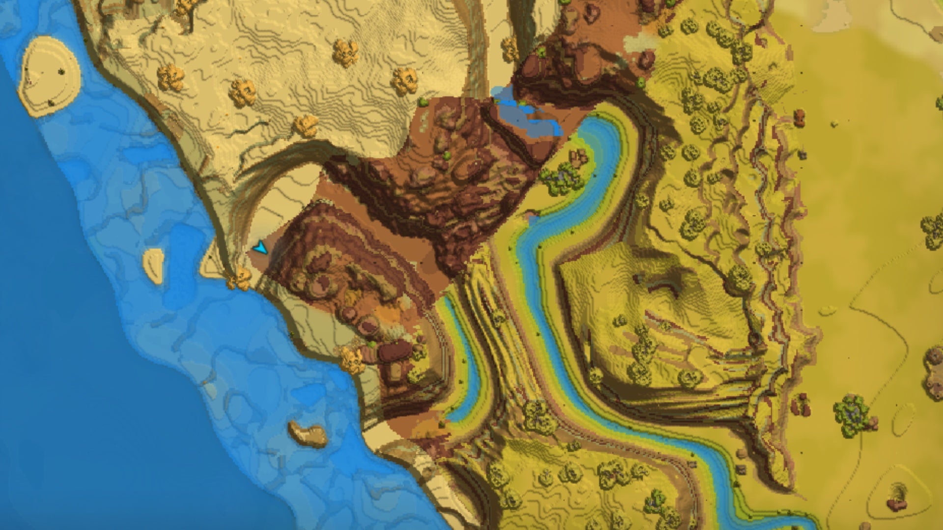 How to Get Thorium Ore in Hytale 4 hytale thorium ore map area the badlands