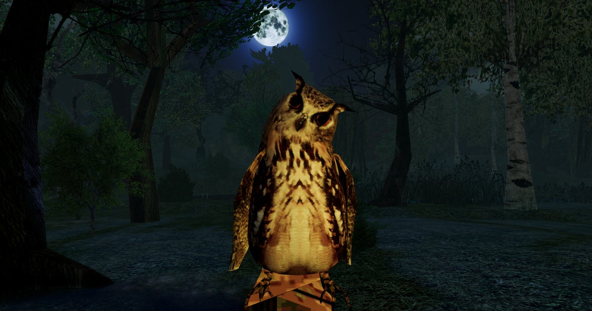 Talking trees, flying witch heads and an unsettling rabbit man await in the shrubbery of cursed woodland ranger sim I Hear the Forest Talking trees, flying witch heads and an unsettling rabbit man await in the shrubbery of cursed woodland ranger sim I Hear the Forest