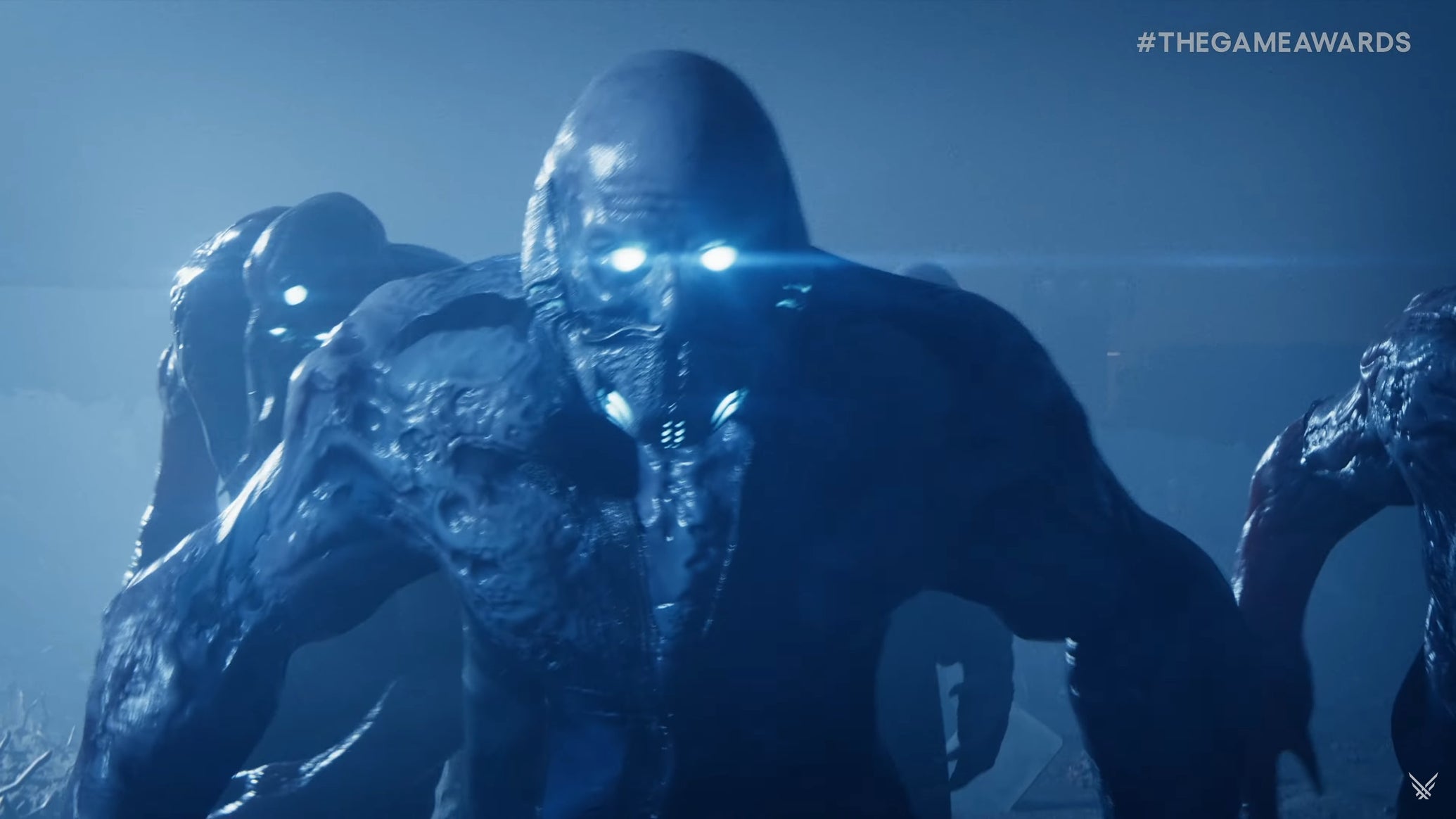 An Illuminate warrior with glowing eyes in Helldivers 2 - 1