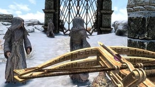 I'm in awe of this Skyrim trick shot compilation