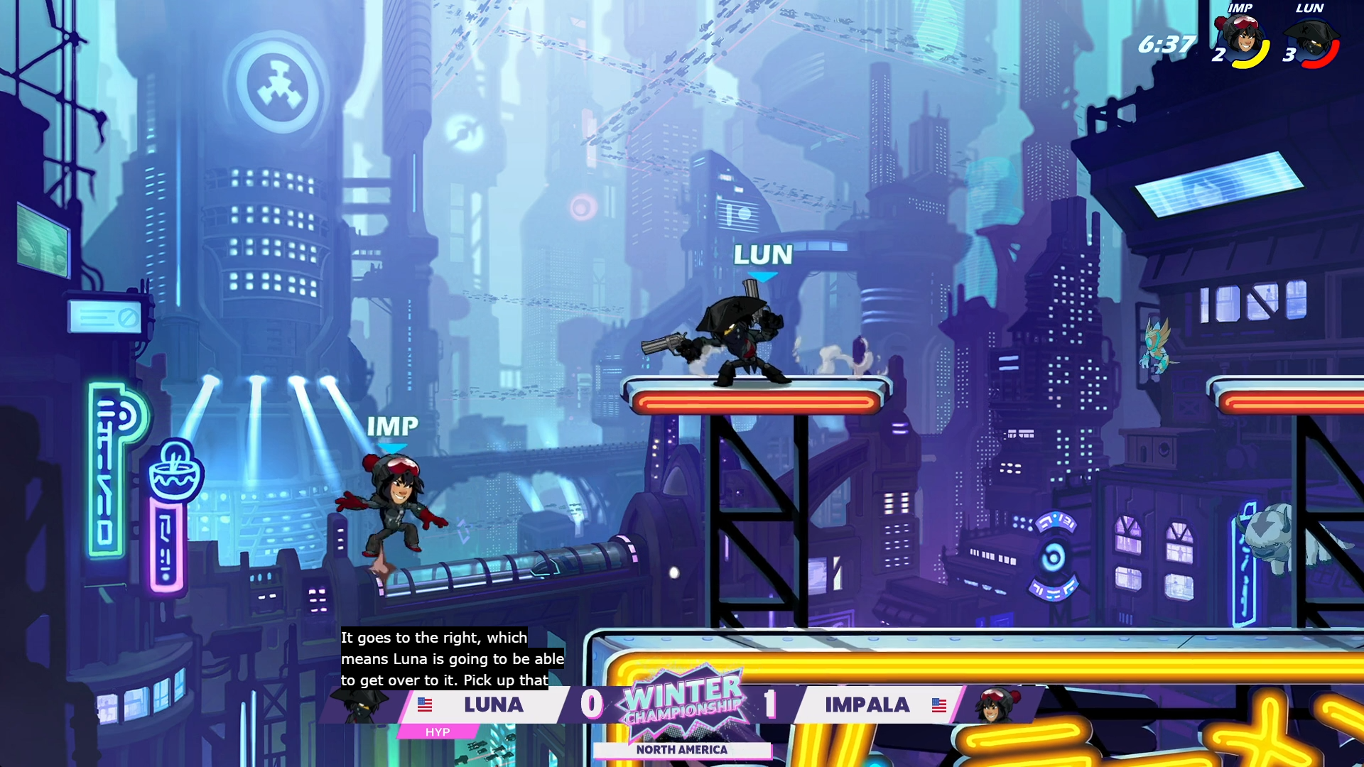 Bralwhalla shows off the game&rsquo;s built-in closed captions.