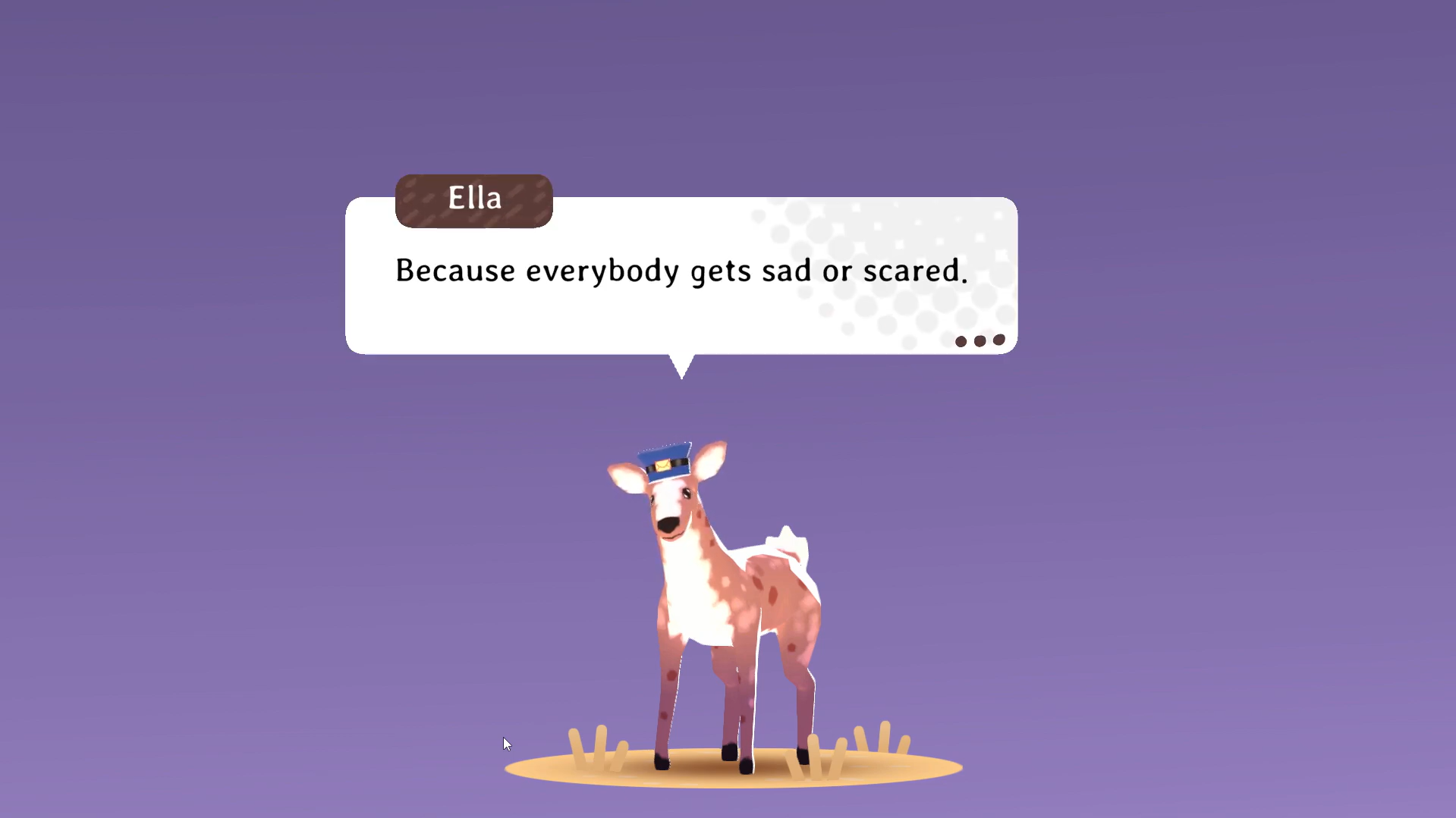 Ella, Kind Words' deer postman