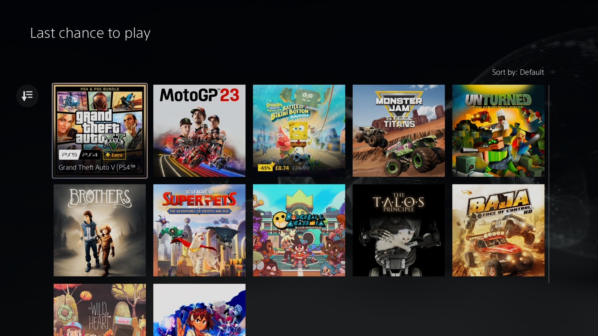 Games set to leave PlayStation Plus in June 2024.