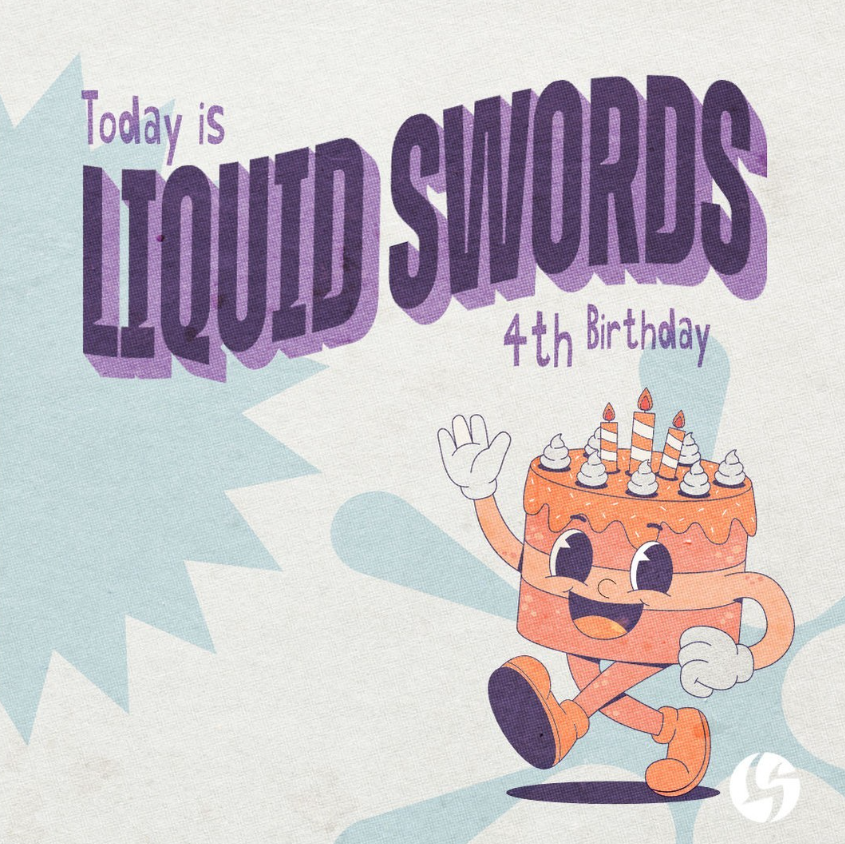 Liquid Swords celebrated its 4th birthday in December. &ldquo;From the outside, it might not look like we’ve done a lot, but for us inside, it’s already been a busy four years.⁠"
