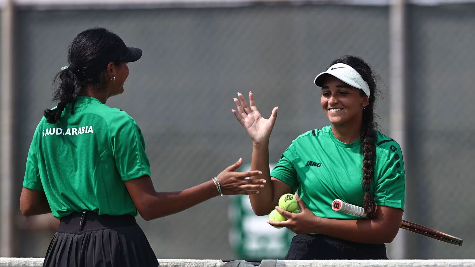 Female Saudi Arabian tennis players