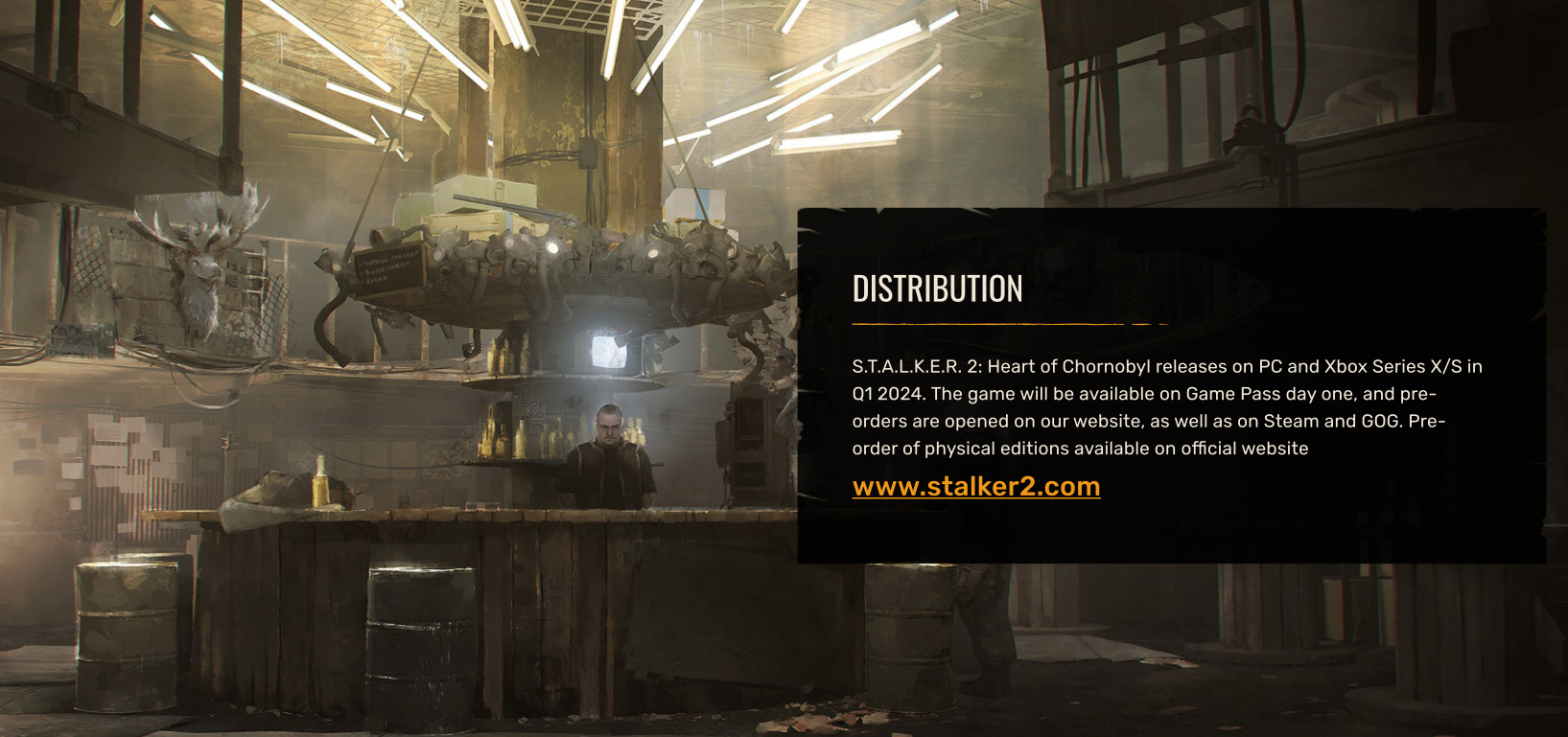 Stalker 2 will now arrive in 2024