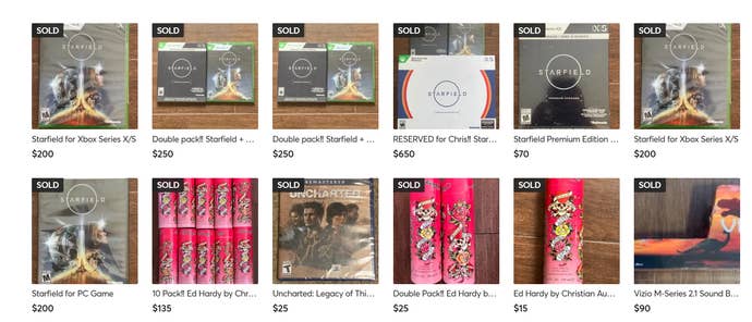 Here’s Harris' sales page on mercari.