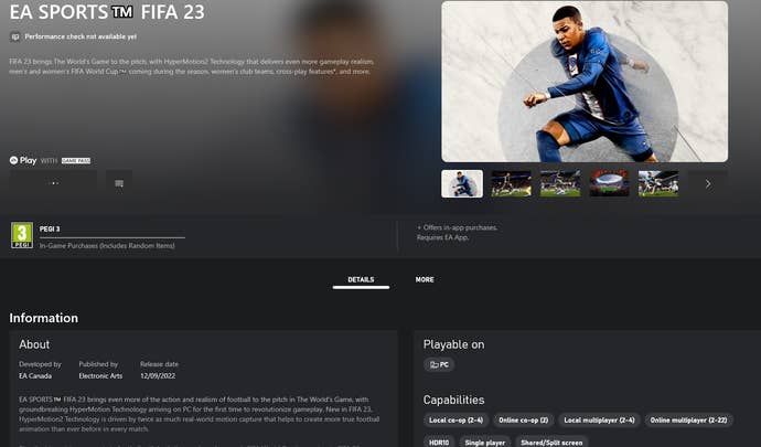 FIFA Game Pass