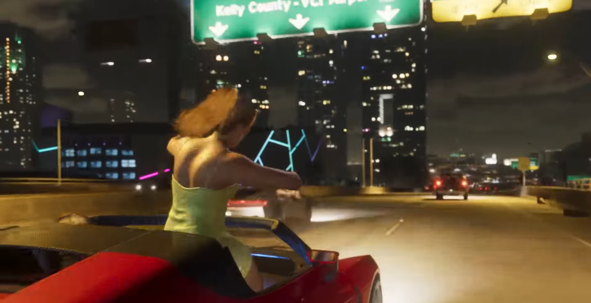 Lucia out of prison, GTA 6