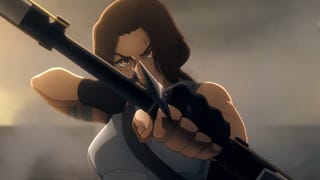 Lara Croft in Netflix's Tomb Raider anime