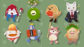 A selection of mascots in Promise Mascot Agency