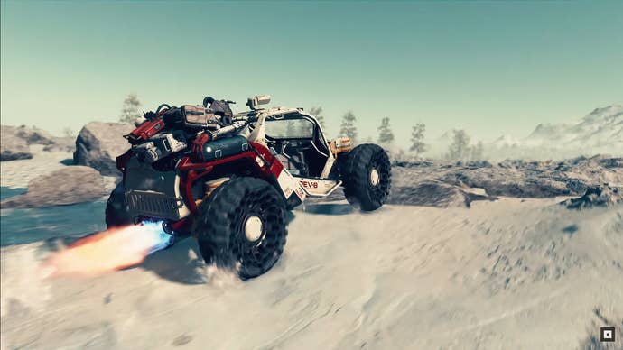 A buggy in Starfield.