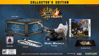 Check out the North American exclusive Monster Hunter 4 Ultimate Collector's Edition 