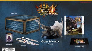 Check out the North American exclusive Monster Hunter 4 Ultimate Collector's Edition 