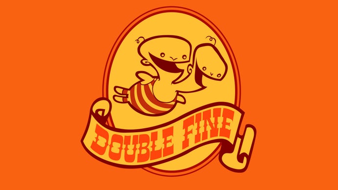 Logo y oficina de Double Fine