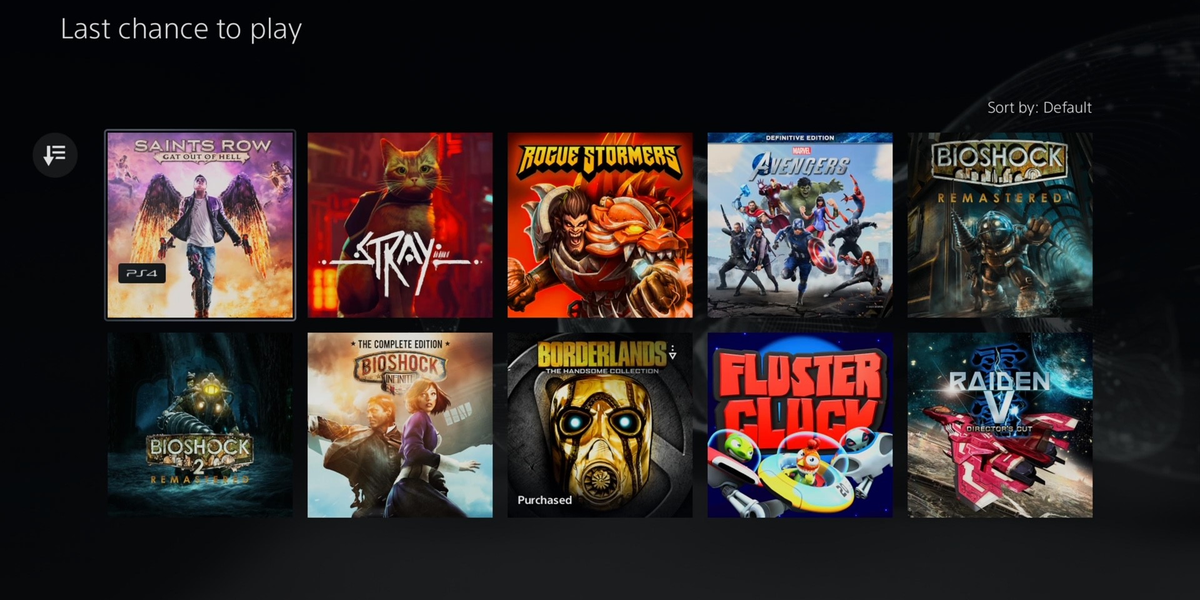 Stray BioShock and Borderlands all leaving PlayStation Plus Extra