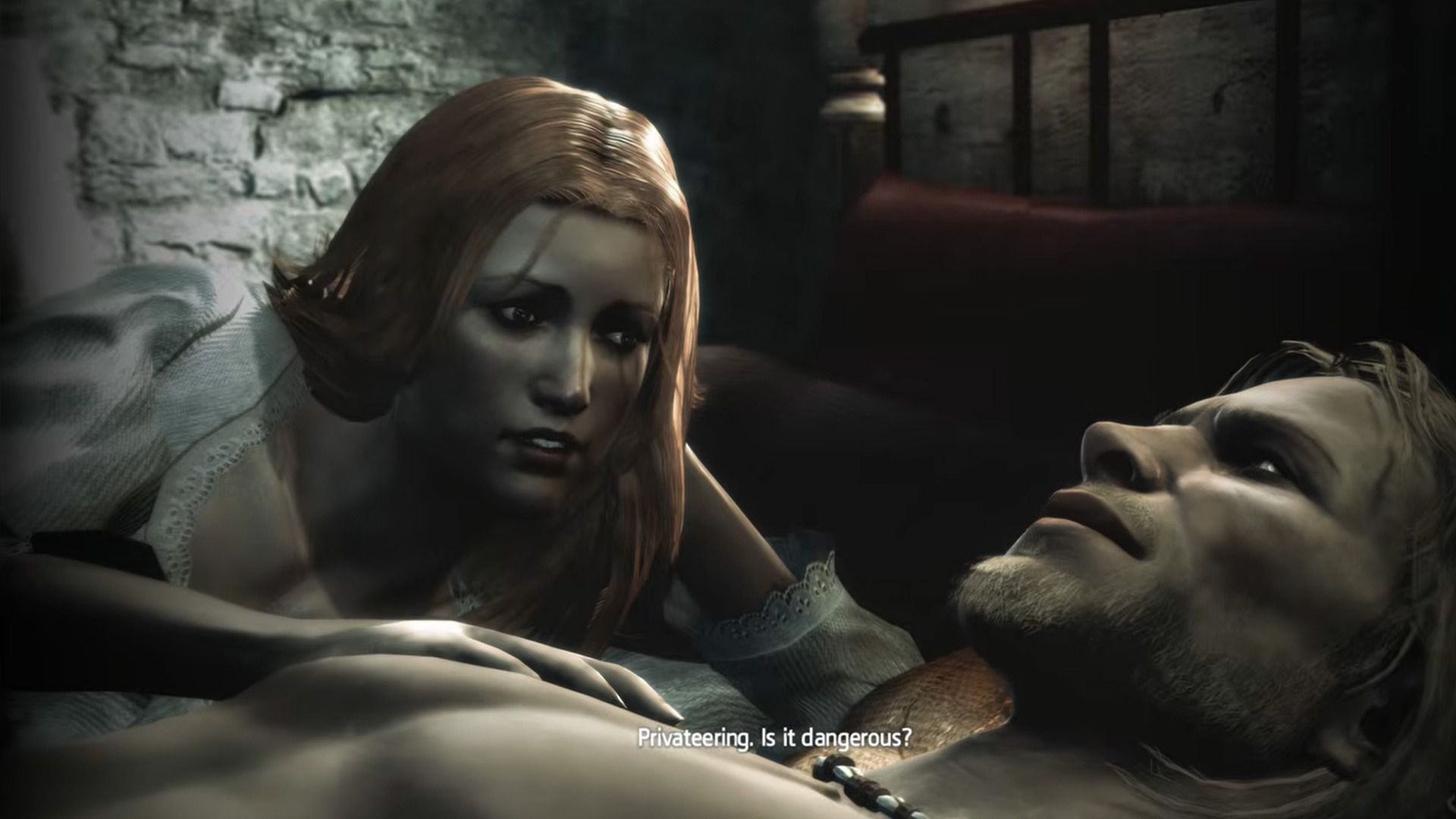 Edward Kenway reclined in Assassin's Creed IV: Black Flag