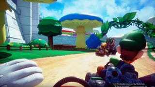 Vê Mario Kart na realidade virtual