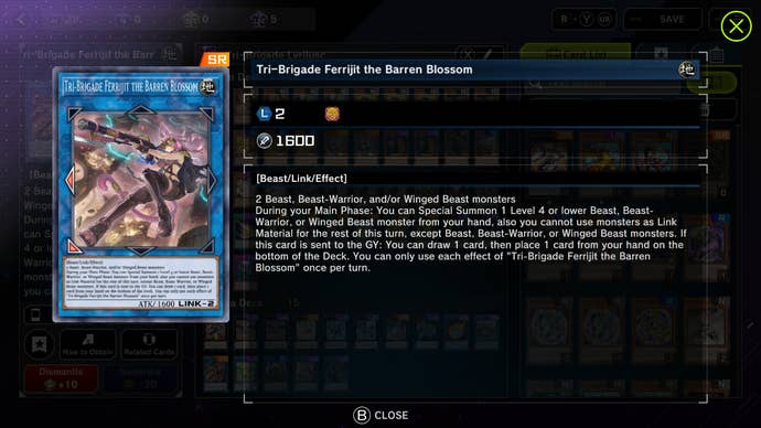 Tri-Brigade Ferrijit the Barren Blossom