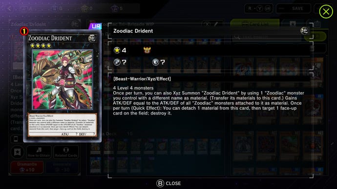 Zoodiac Drident effect