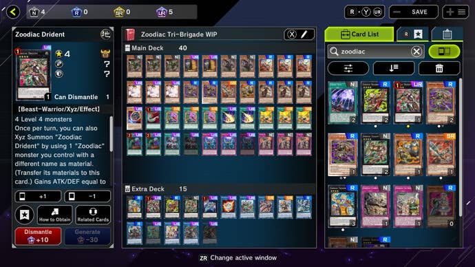 Zoodiac Tri-Brigade deck list