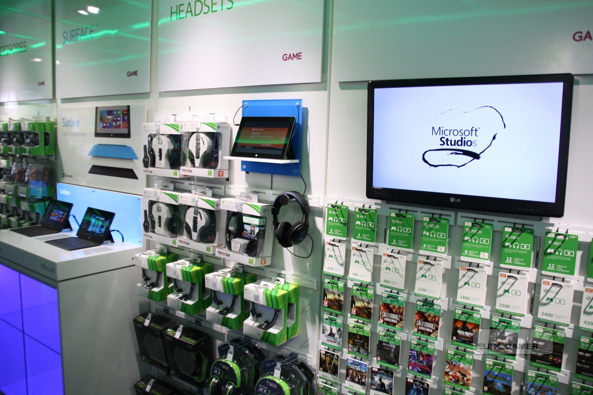 Inside GAME's tiny Xbox-only shop, with pictures! | Eurogamer.net