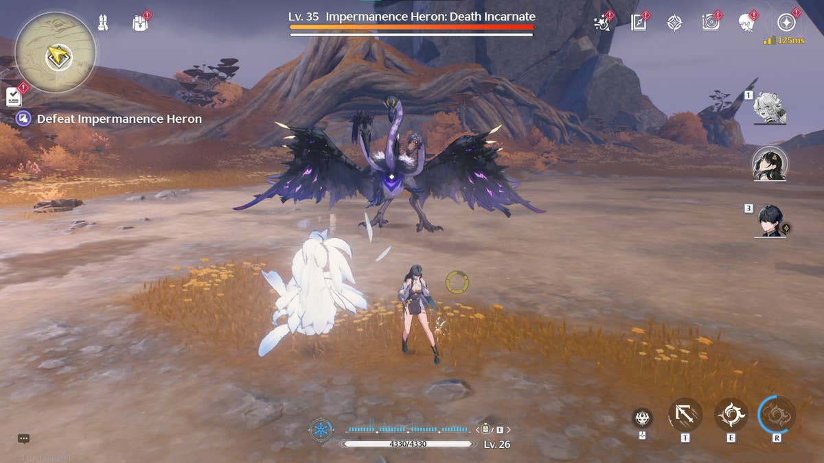 How to defeat Impermanence Heron in Wuthering Waves | Rock Paper