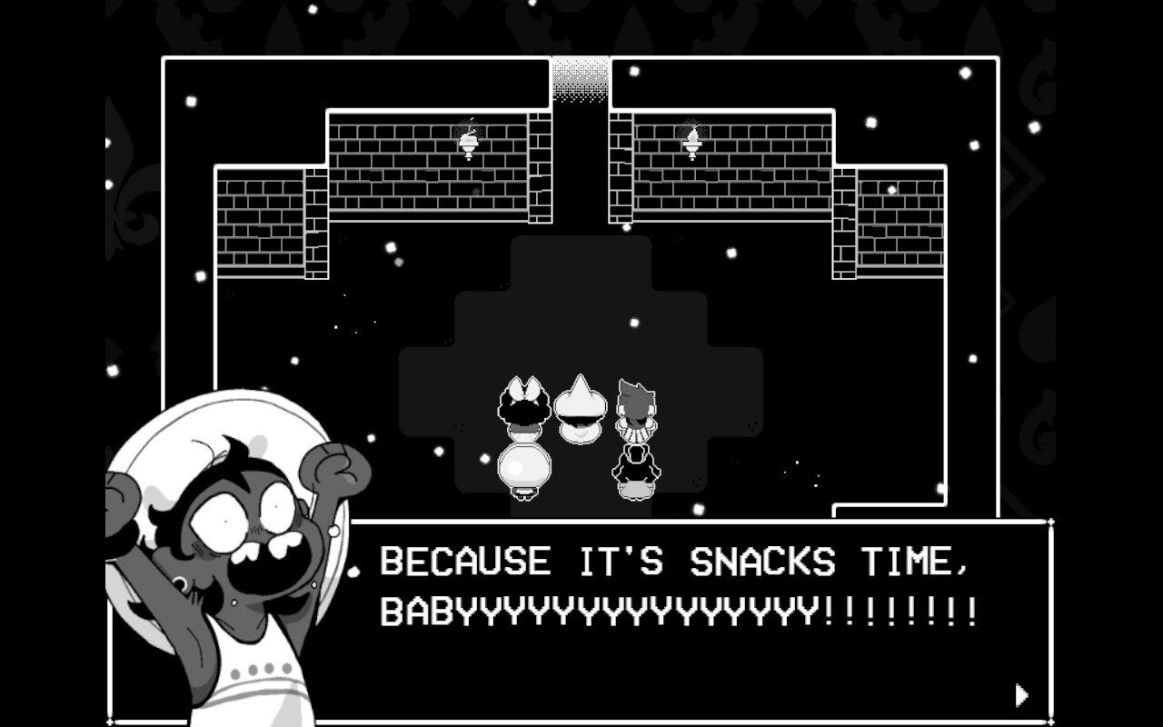 Bonnie yells it&rsquo;s Snacks Time in In Stars And Time