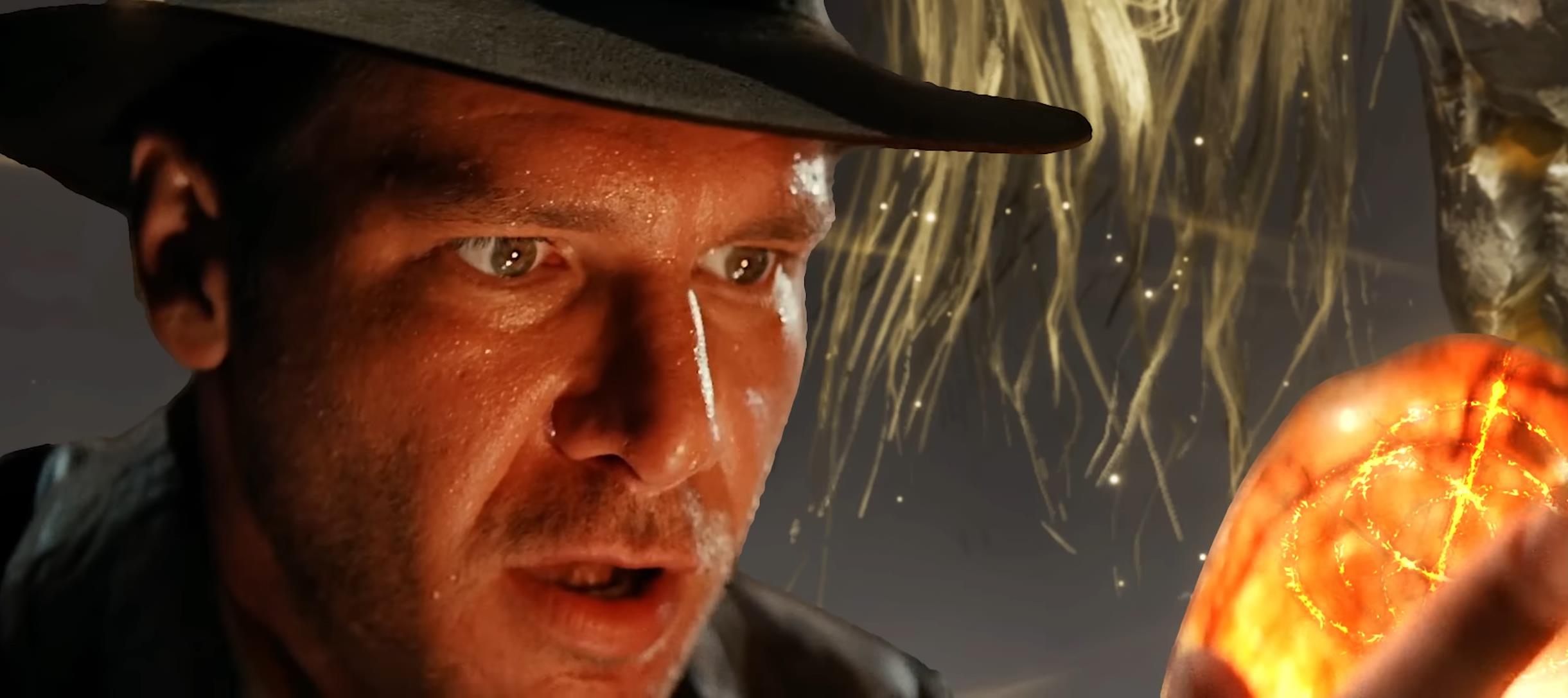 I can't decide if Indiana Jones is loving or hating the world of Elden Ring