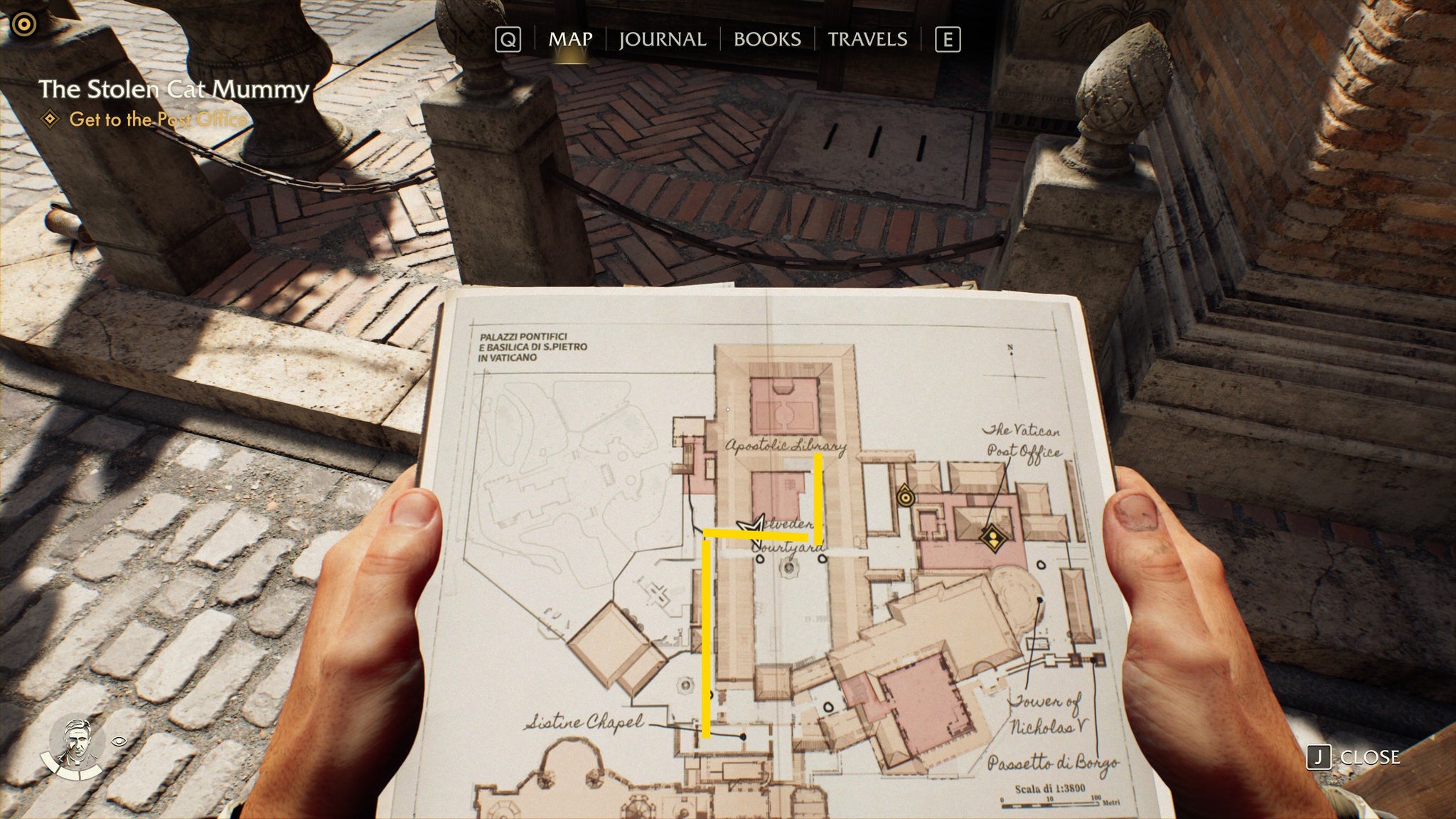 Indiana Jones and the Great Circle Secret of Secrets: How to get the Sistine Chapel safe code - 3