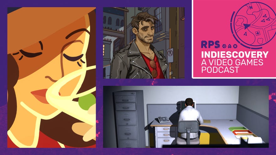 The banner for episode 12 of Indiescovery that features Overboard, The Stanley Parable and Dream Daddy