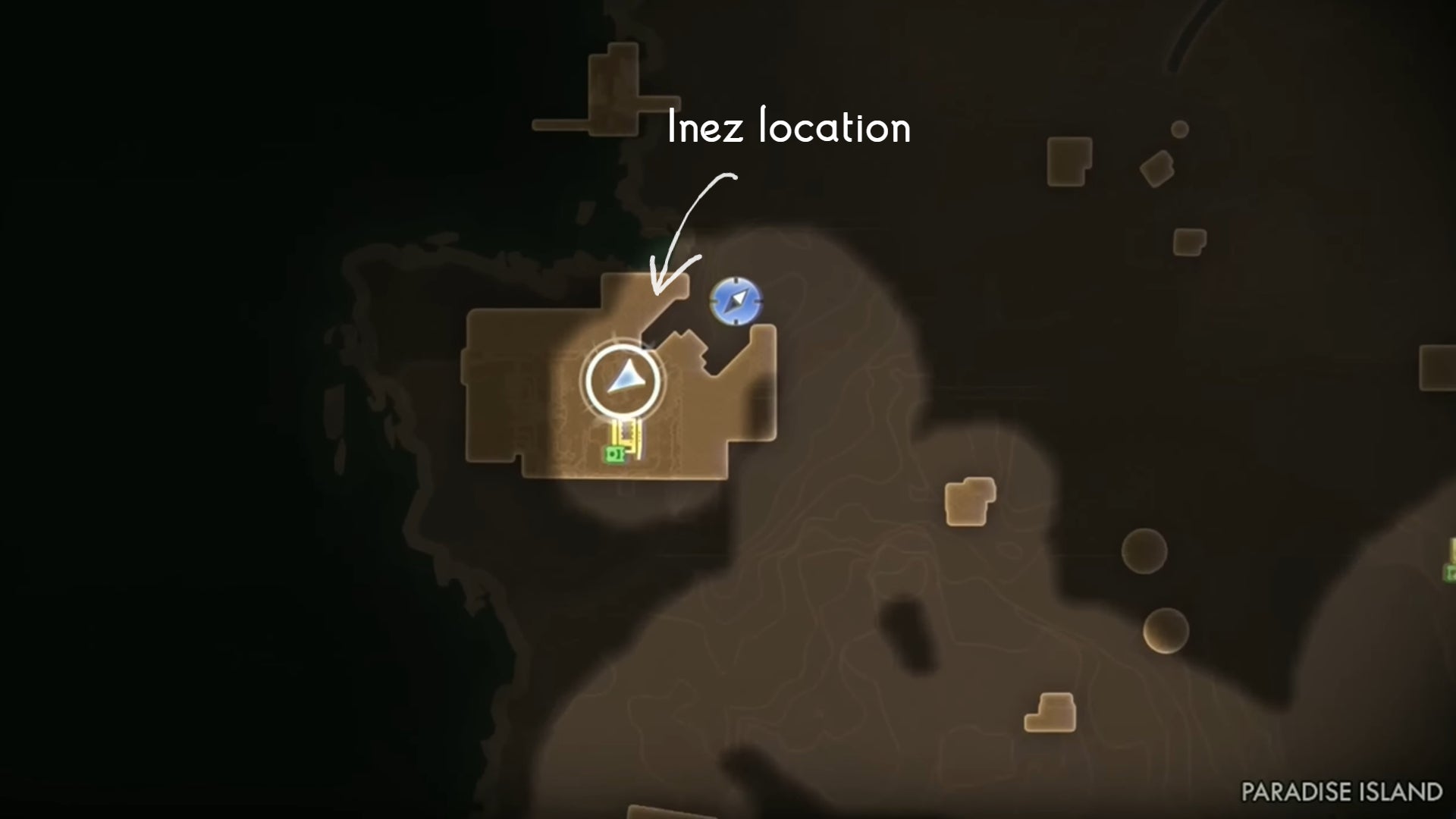 A map showing Inez's location in The Outer Worlds 2. - 11