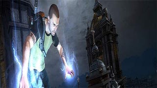 inFamous 2 morality shown in London - movie, screens