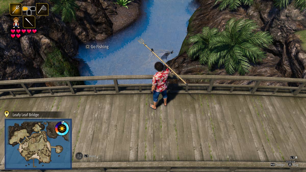 Fishing and every fish listed in Like A Dragon Infinite Wealth