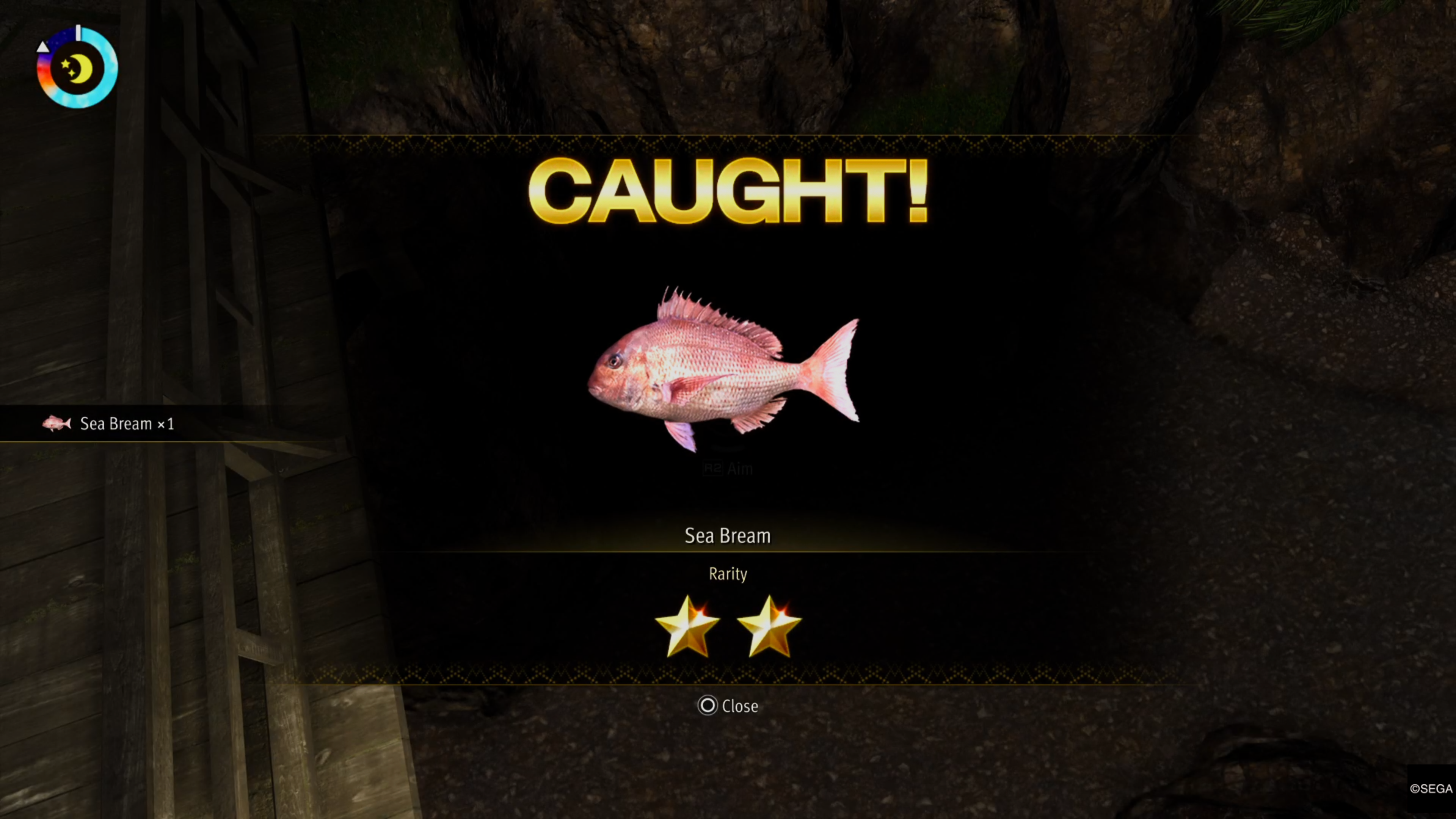 Fishing and every fish listed in Like A Dragon Infinite Wealth 