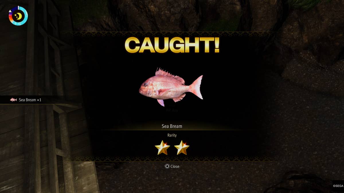 Fishing and every fish listed in Like A Dragon Infinite Wealth