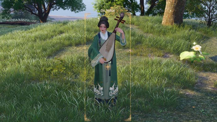 infinity nikki du yubai tuning strings photo confirmation with gold frames