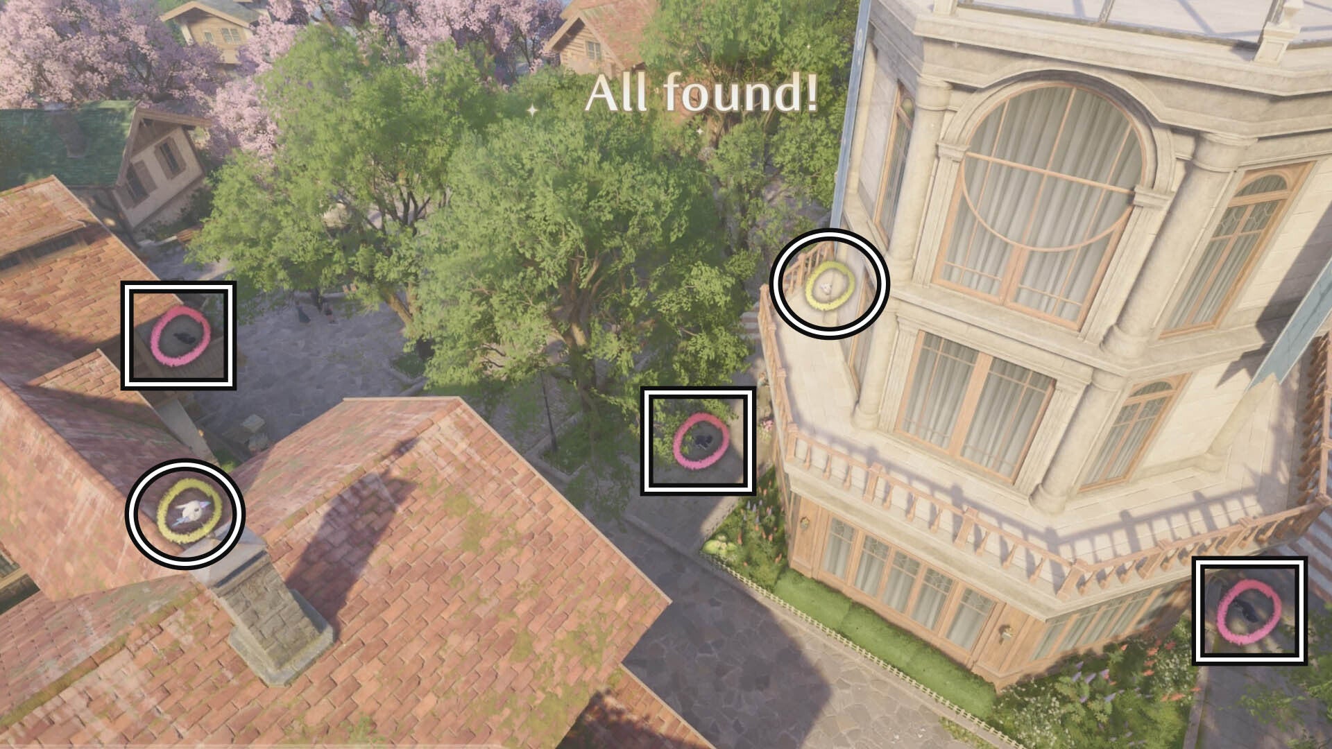 infinity nikki find the furry friends photo investigation photo two answers