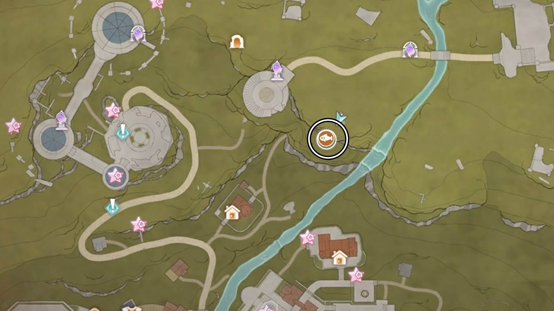 infinity nikki florawish nonoy&rsquo;s secret base cave lamp fish map location