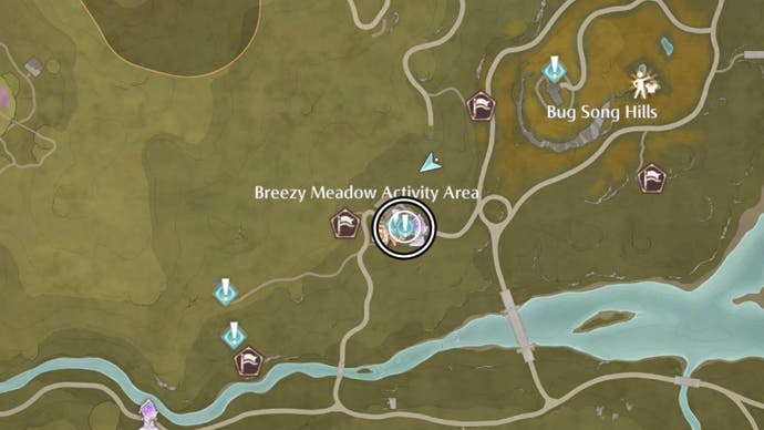 Infinity Nikki Fly High Friend Departure Map