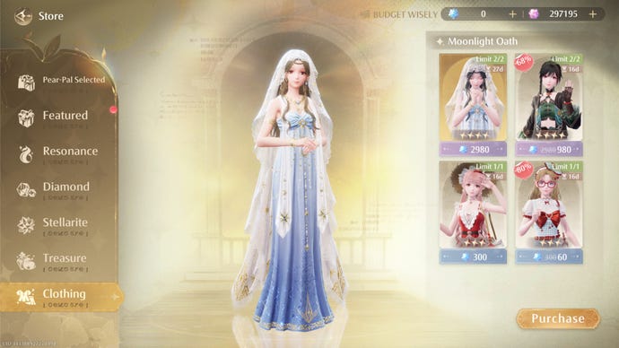 The clothing store in Infinity Nikki.