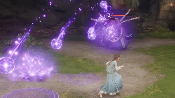 Infinity Nikki's grudge bag projectile attack