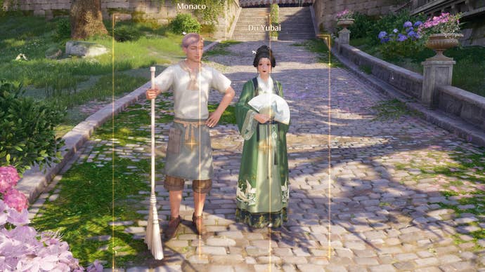 infinity nikki listening to echoes past monaco and du yubai