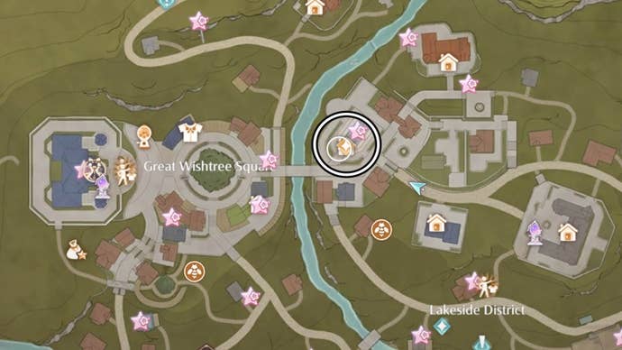 infinity nikki listening to echoes past ray and wings map location