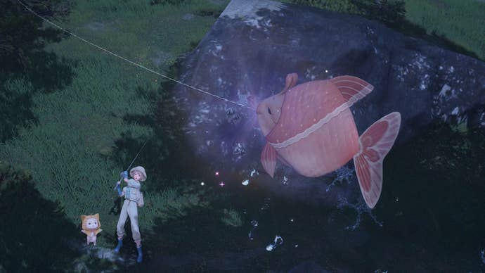 infinity nikki reeling in kerchief fish